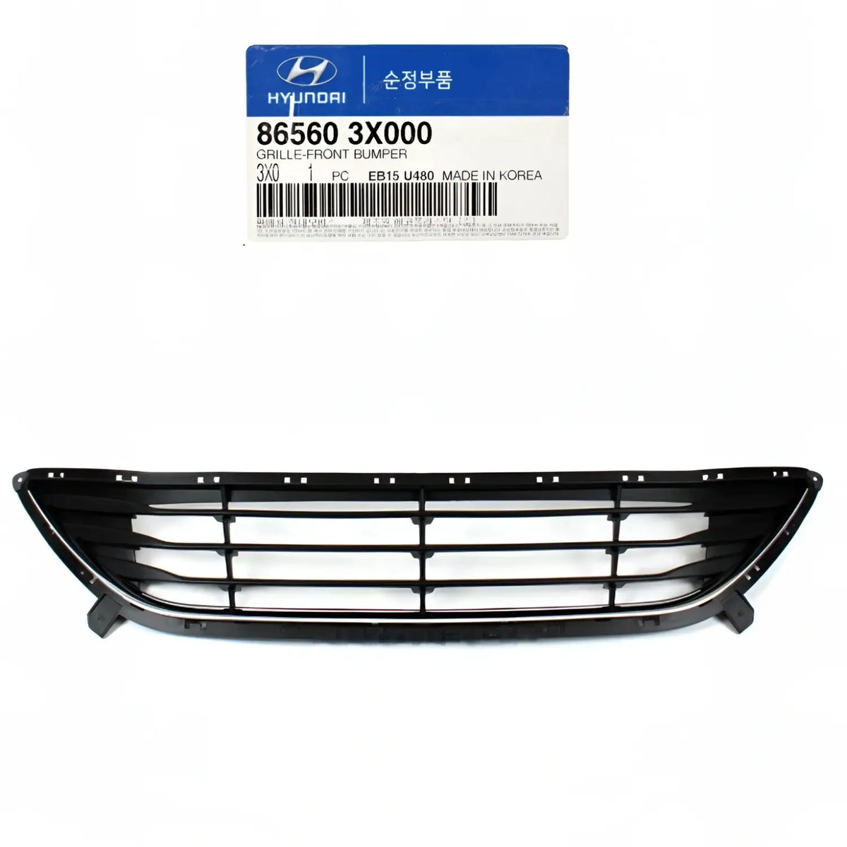 Genuine 865603X000 Front Bumper Grille Lower Grille For Hyundai Elantra 2011-2013