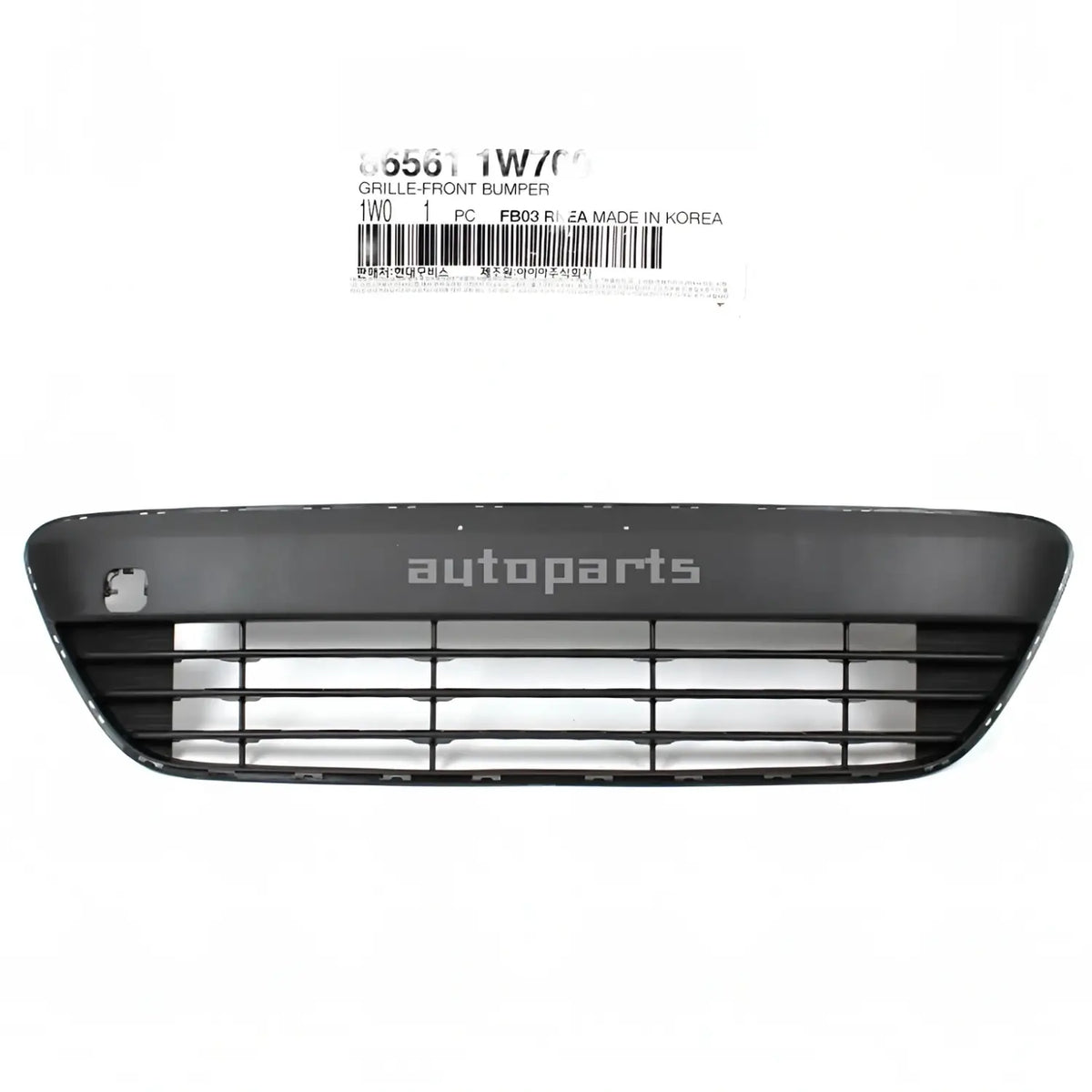 Genuine 865611W700 Front Bumper Lower Grille For Kia Rio Hatchback 2016-2017