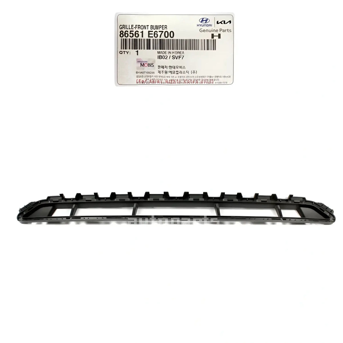 Genuine 86561E6700 Front Bumper Lower Grille For Hyundai Sonata 2018-2019