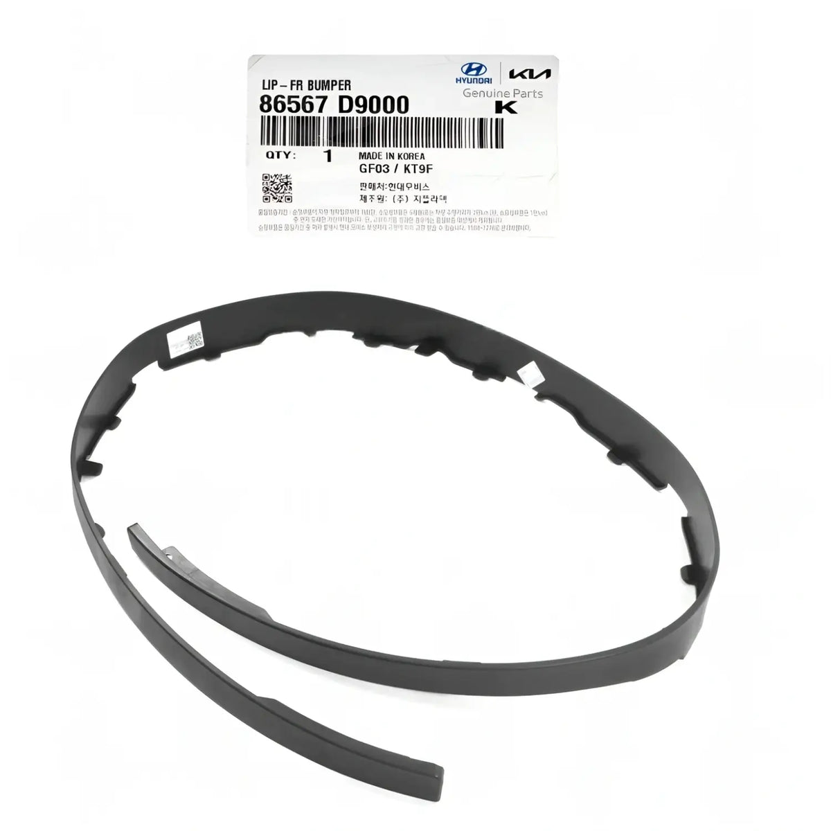 Genuine 86567D9000 Front Bumper Lower Spoiler Chin Lip For Kia Sportage 2017-2019