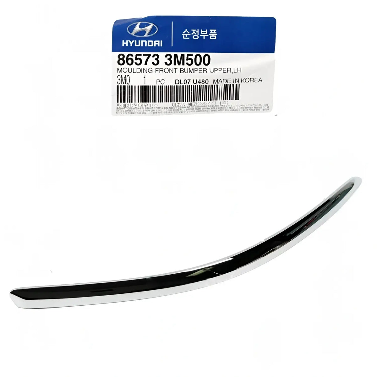 Genuine 865733M500 Front Bumper Left Upper For Hyundai Genesis Sedan 2012-2014