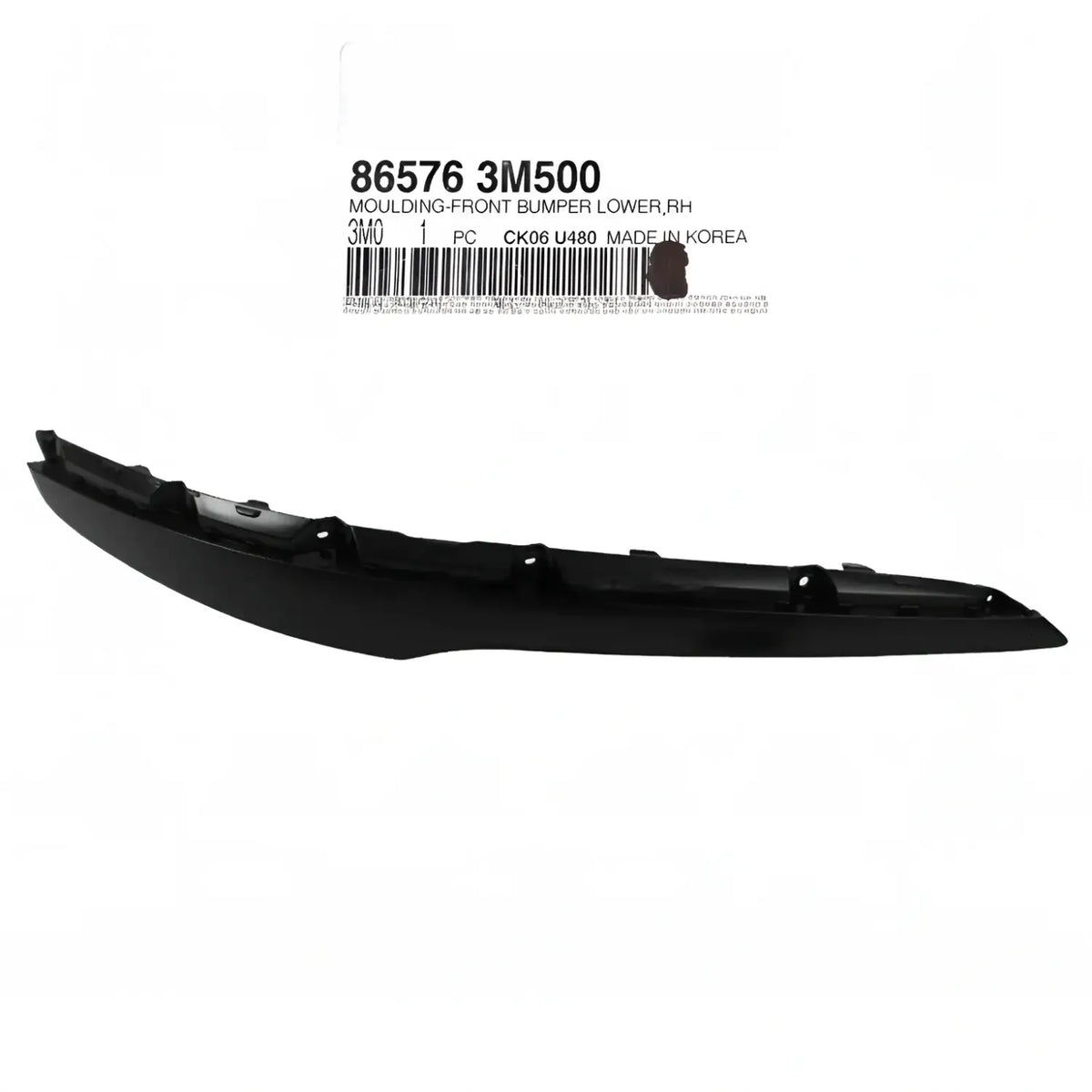 Genuine 865763M500 Front Bumper Lower Molding Right For Hyundai Genesis 2012-2014