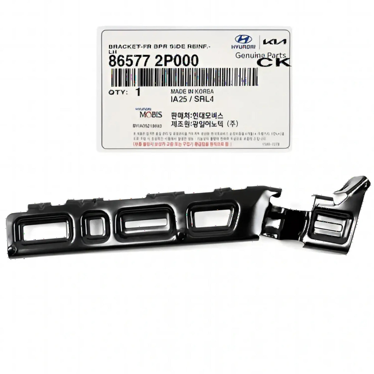 Genuine 865772P000 Front Bumper Side Bracket Left For Kia Sorento 2011-2015