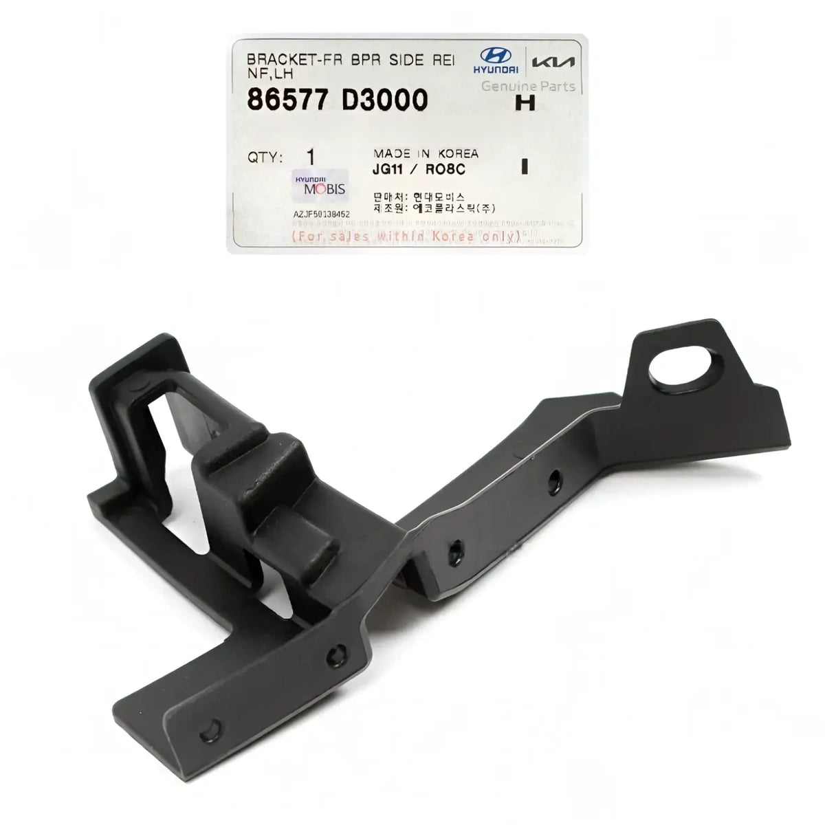 Genuine 86577D3000 Front Bumper Side Bracket Left For Hyundai Tucson 2016-2018