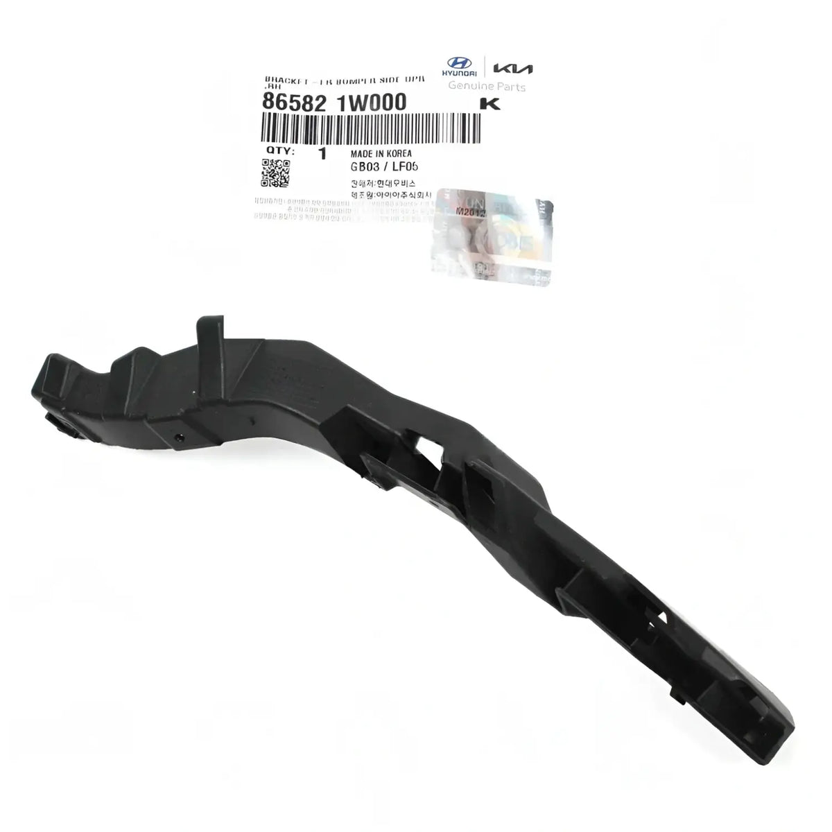Genuine 865821W000 Front Bumper Bracket Right Passenger For Kia Rio 2012-2015