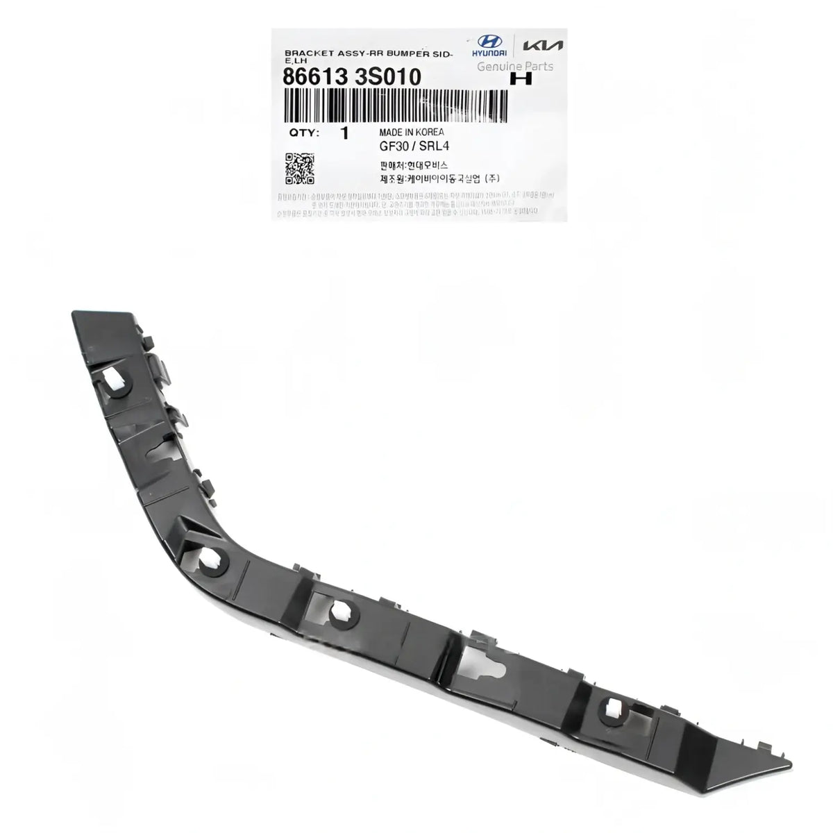 Genuine 866133S010 Rear Bumper Bracket Left Driver For Hyundai Sonata 2011-2015