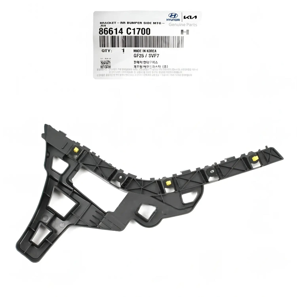 Genuine 86614C1700 Rear Bumper-Side Bracket Right For Hyundai Sonata 2015-2019