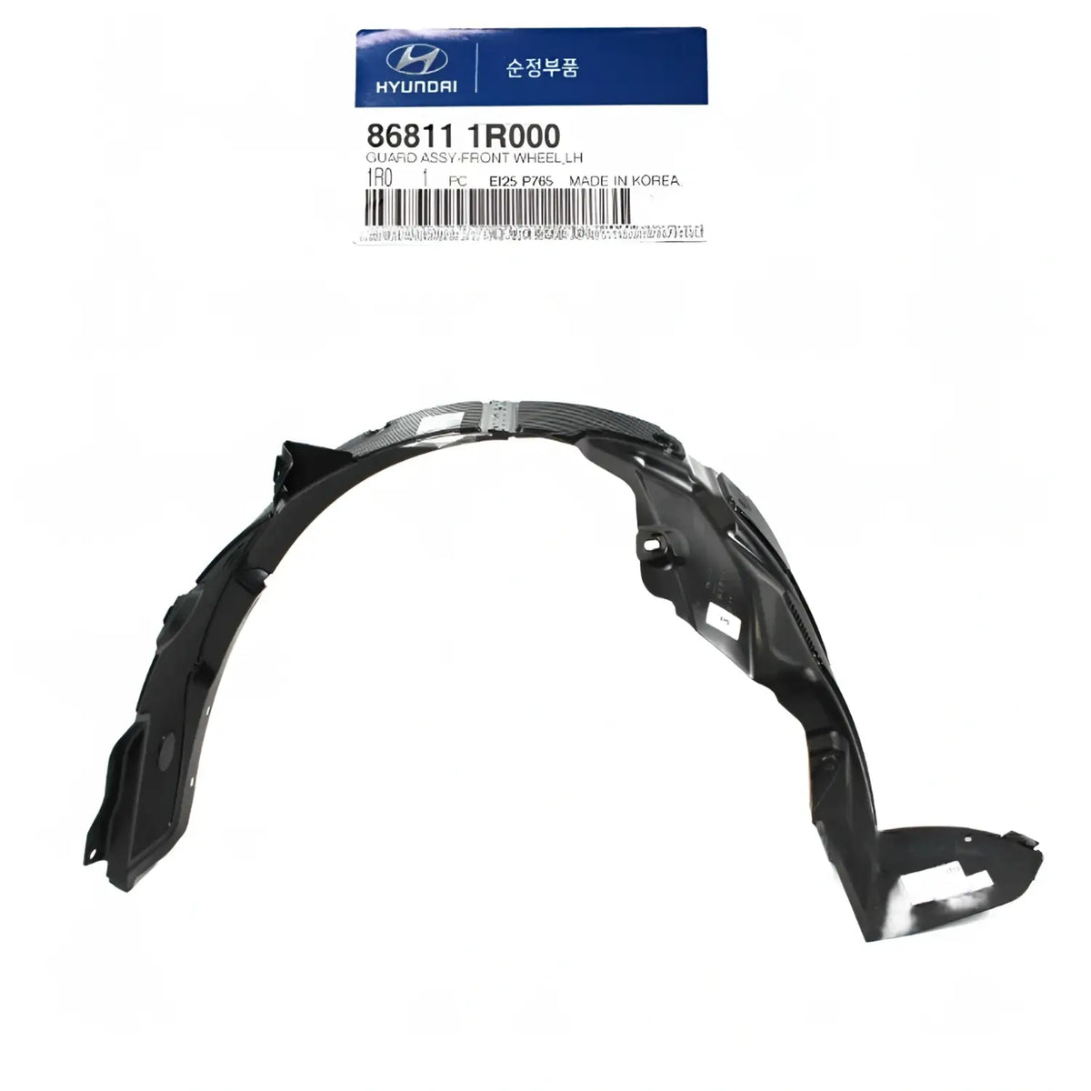 Genuine 868111R000 Front Fender Liner Left Driver For Hyundai Accent 2012-2013