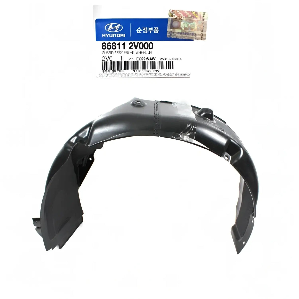 Genuine 868112V000 Front Fender Liner Left Driver For Hyundai Veloster 2012-2014