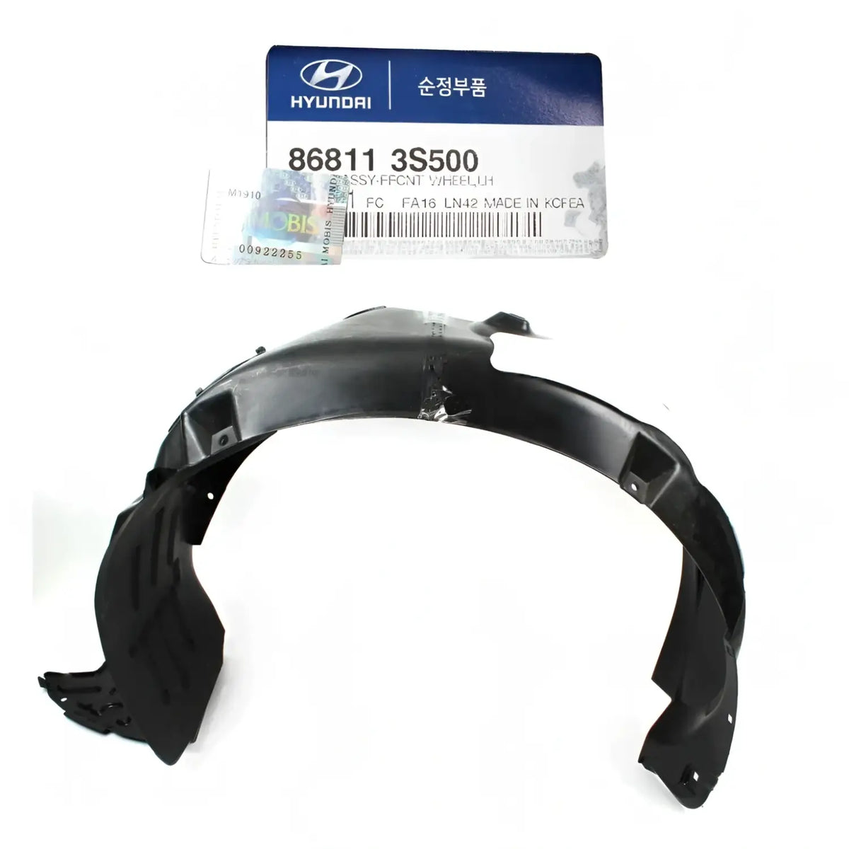 Genuine 868113S500 Front Fender Liner Left Driver For Hyundai Sonata 2011-2014