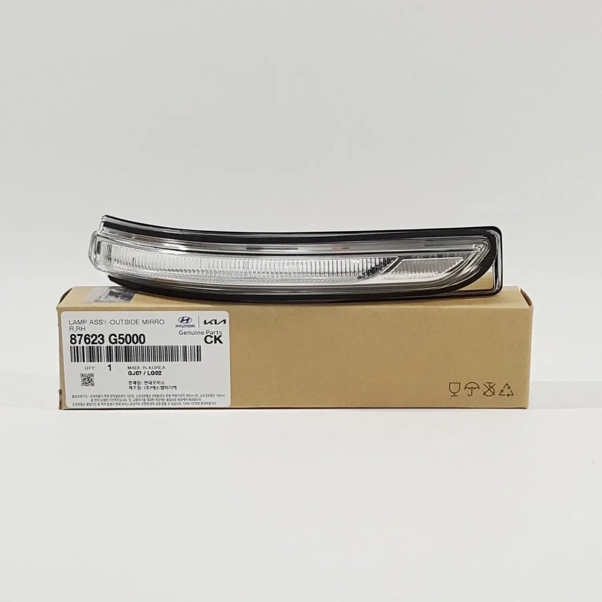 Genuine 87623G5000 Outside Mirror Turn Signal Lamp Right For Kia Niro 2017-2020