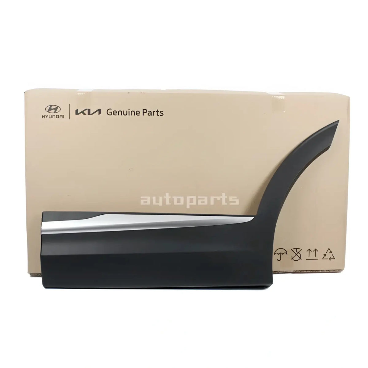 Genuine 87731P1000BKL Rear Door Lower Molding Left For Kia Sportage 2023-2024