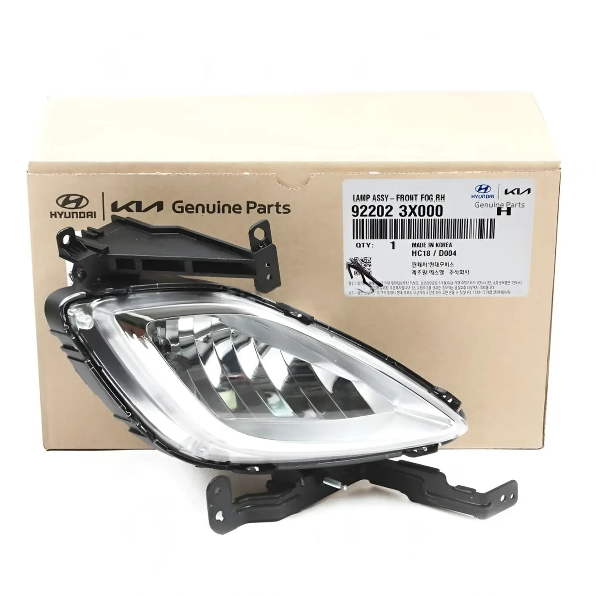 Genuine 922023X000 Fog Lamp Light Right Passenger For Hyundai Elantra 2011-2013