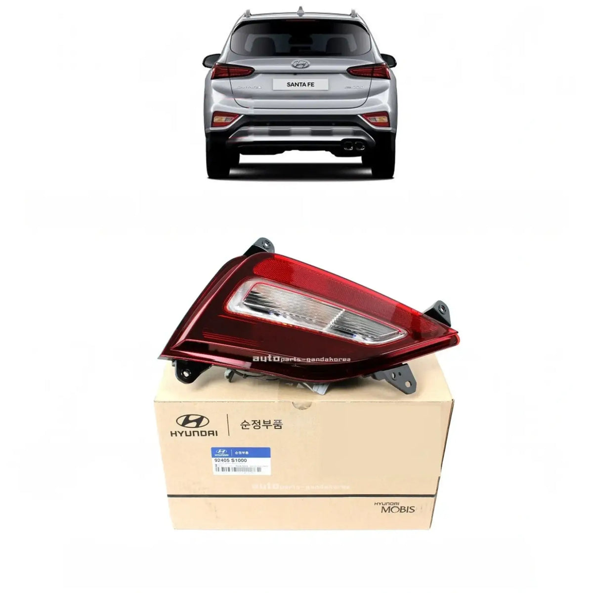 Genuine 92405S1000 Rear Bumper Backup Light Left For Hyundai Santa Fe 2019-2020
