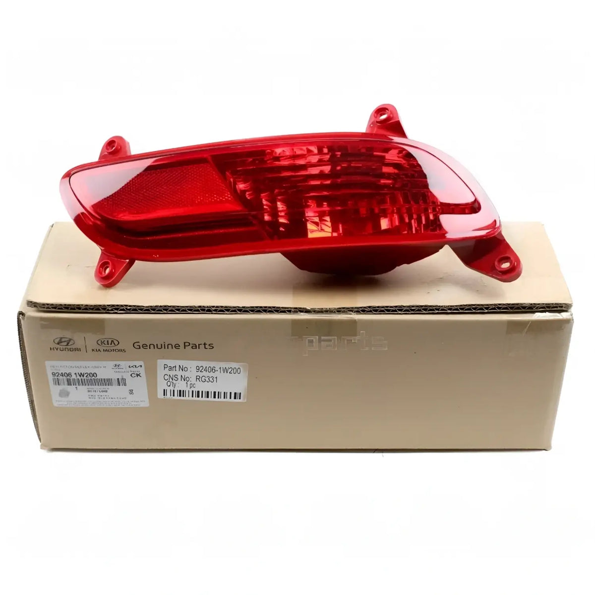 Genuine 924061W200 Bumper Reflector Rear Right For Kia Rio 2012-2015