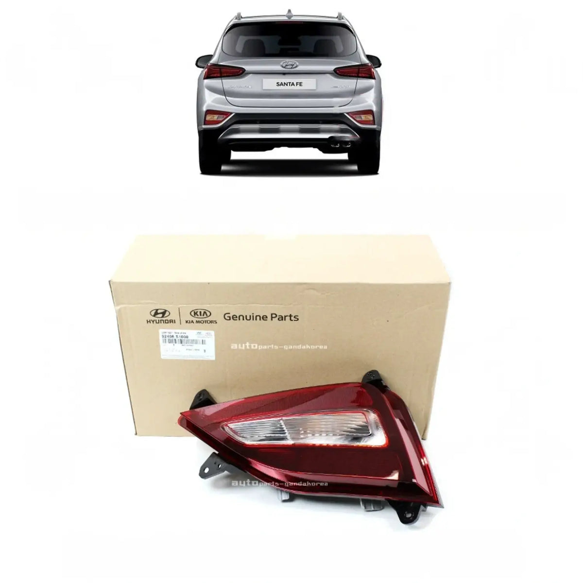 Genuine 92406S1000 Rear Bumper Backup Light Right For Hyundai Santa Fe 2019-2020
