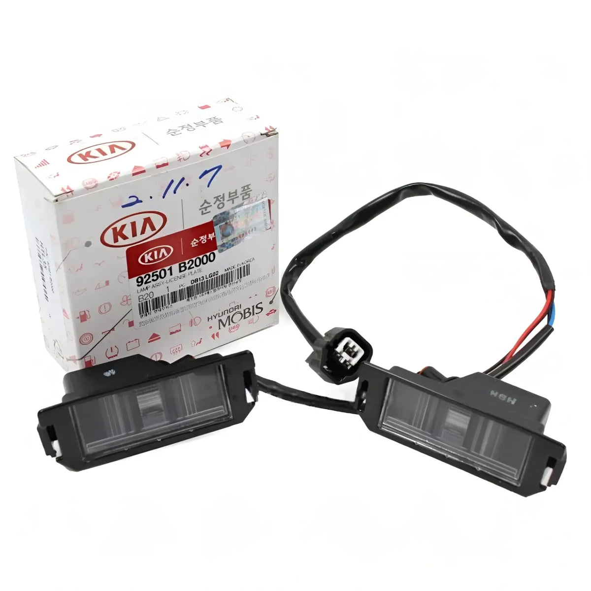 Genuine 92501B2000 Rear License Plate Lamp LH &RH For Kia Soul / EV 2014-2019