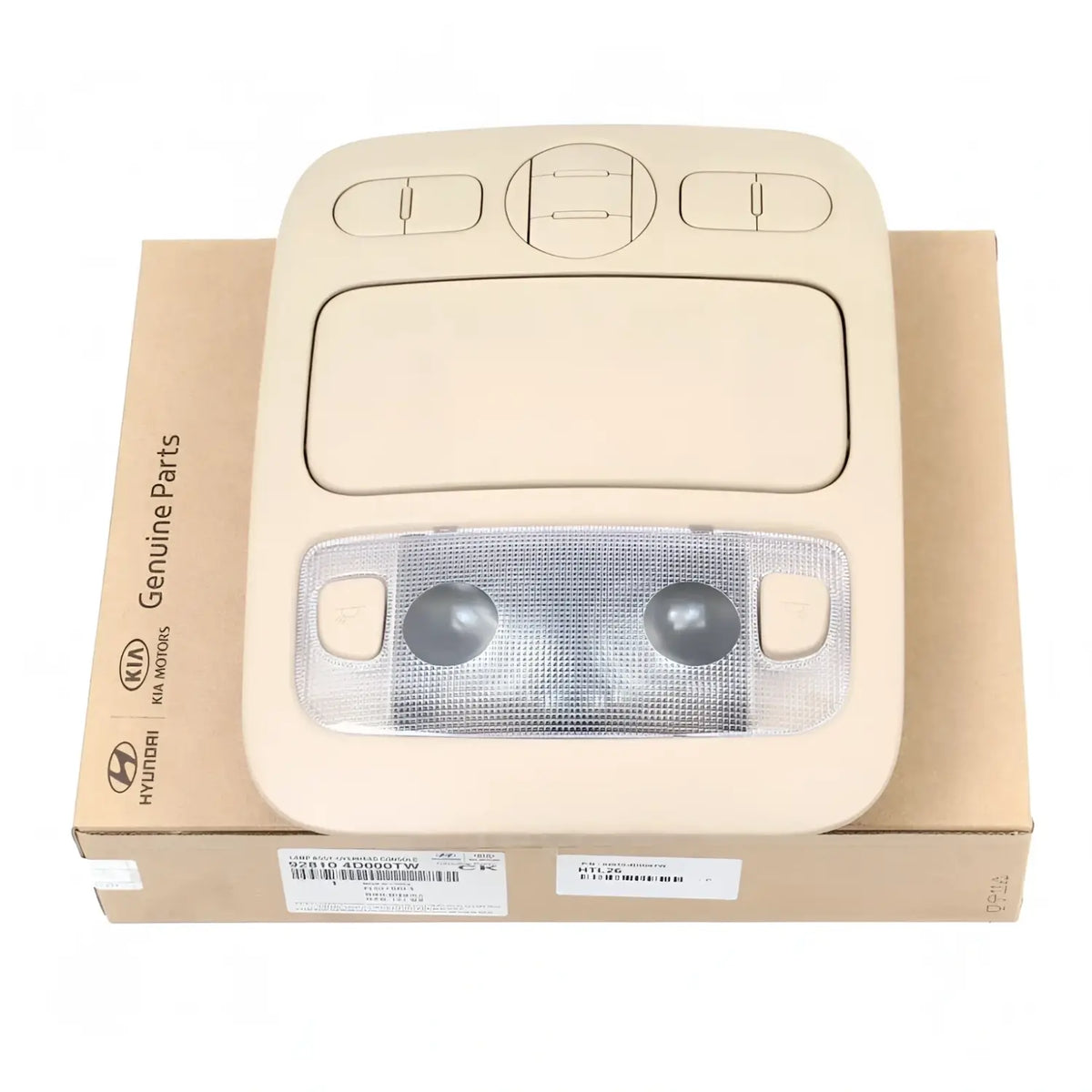 Genuine 928104D000TW Overhead Console Lamp BEIGE For Entourage Sedona 2006-2014