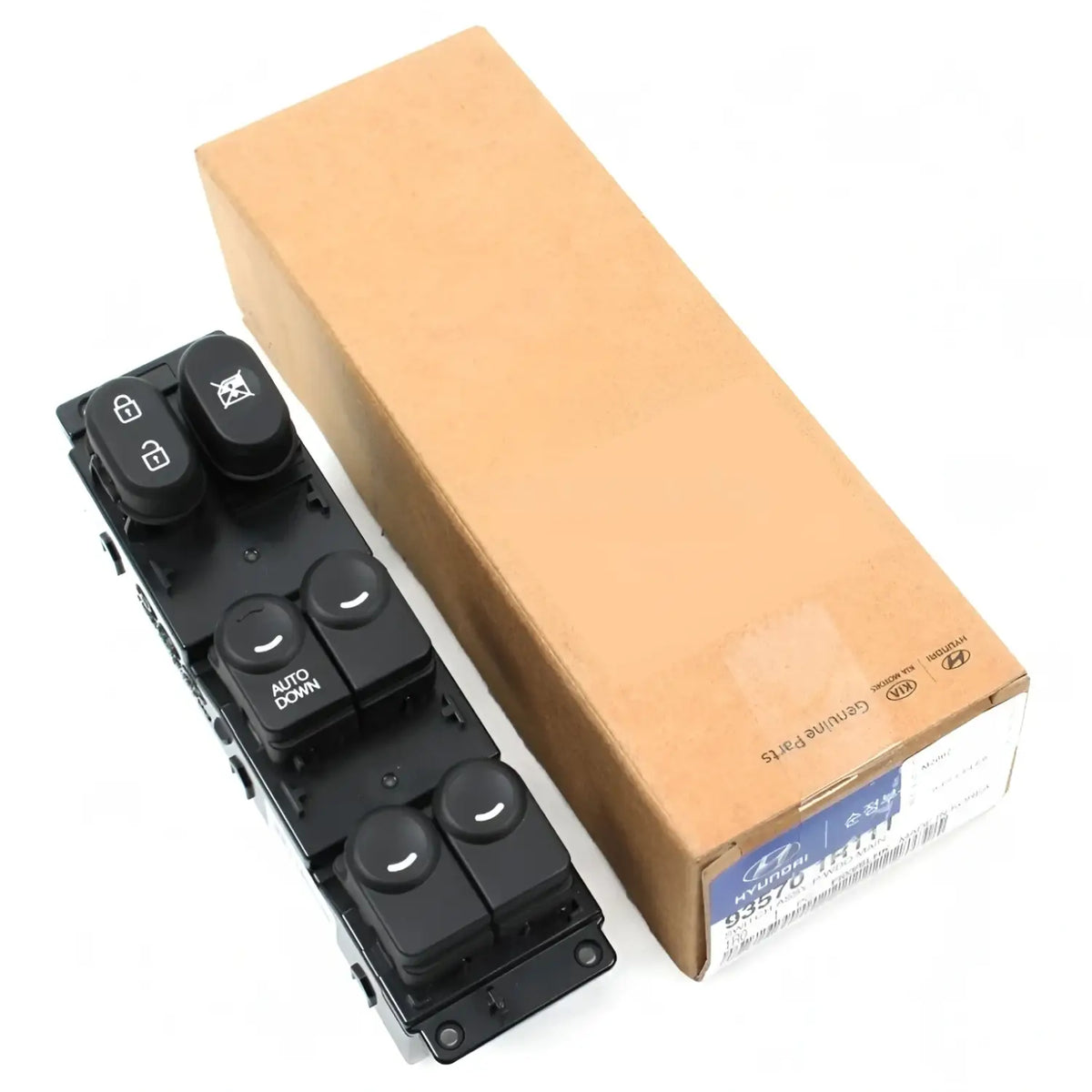 Genuine 935701R111 Power Window Switch Left Driver Side For Hyundai Accent 12-17