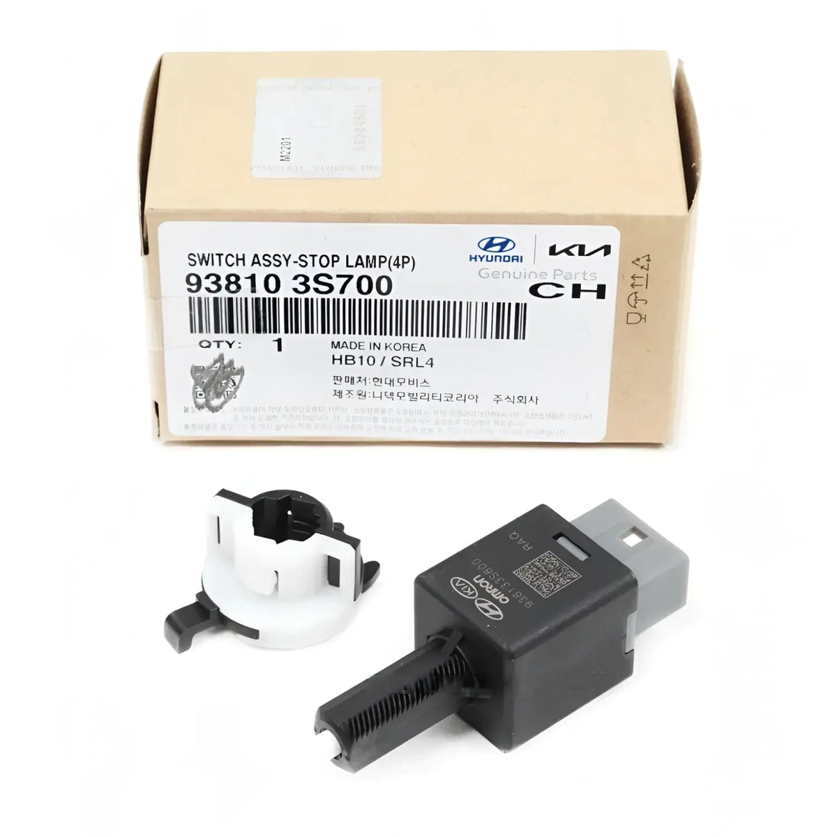 Genuine 938103S700 Brake Stop Lamp Switch For Hyundai Kia 2013-2020