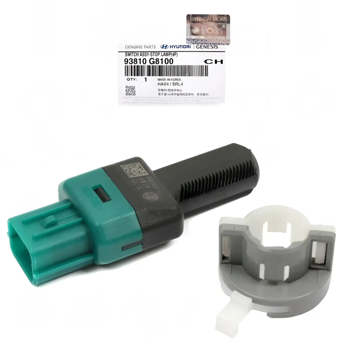 Genuine 93810G8100 Brake Stop Lamp Switch For Hyundai Accent Kona Tucson 18-22