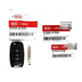 Genuine 95430A7200 FOB Flip Keyless Remote Control For Kia Forte 2017-2018