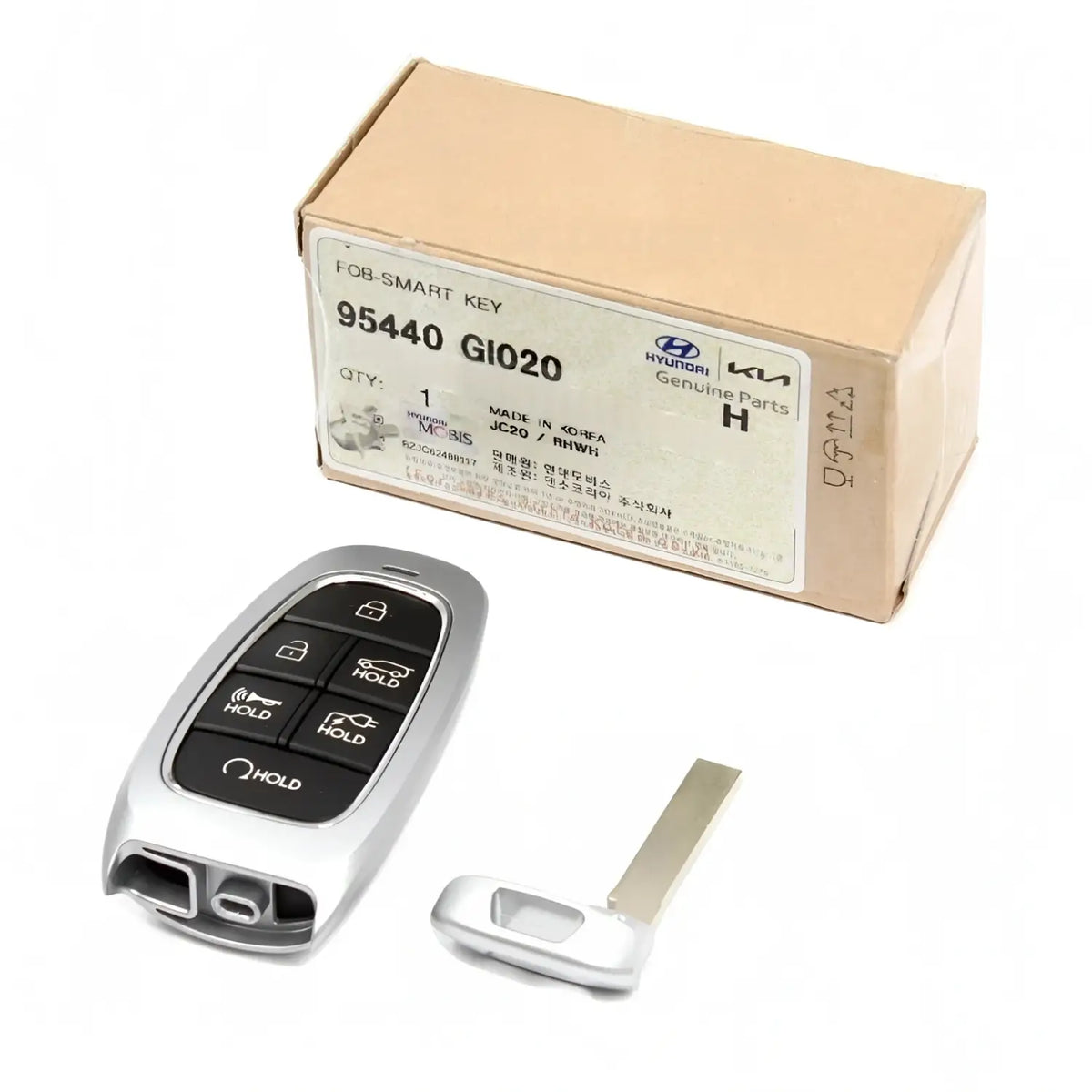 Genuine 95440GI020 81996S1030 6 Button Type FOB Smart Key For IONIQ5 2022-2024