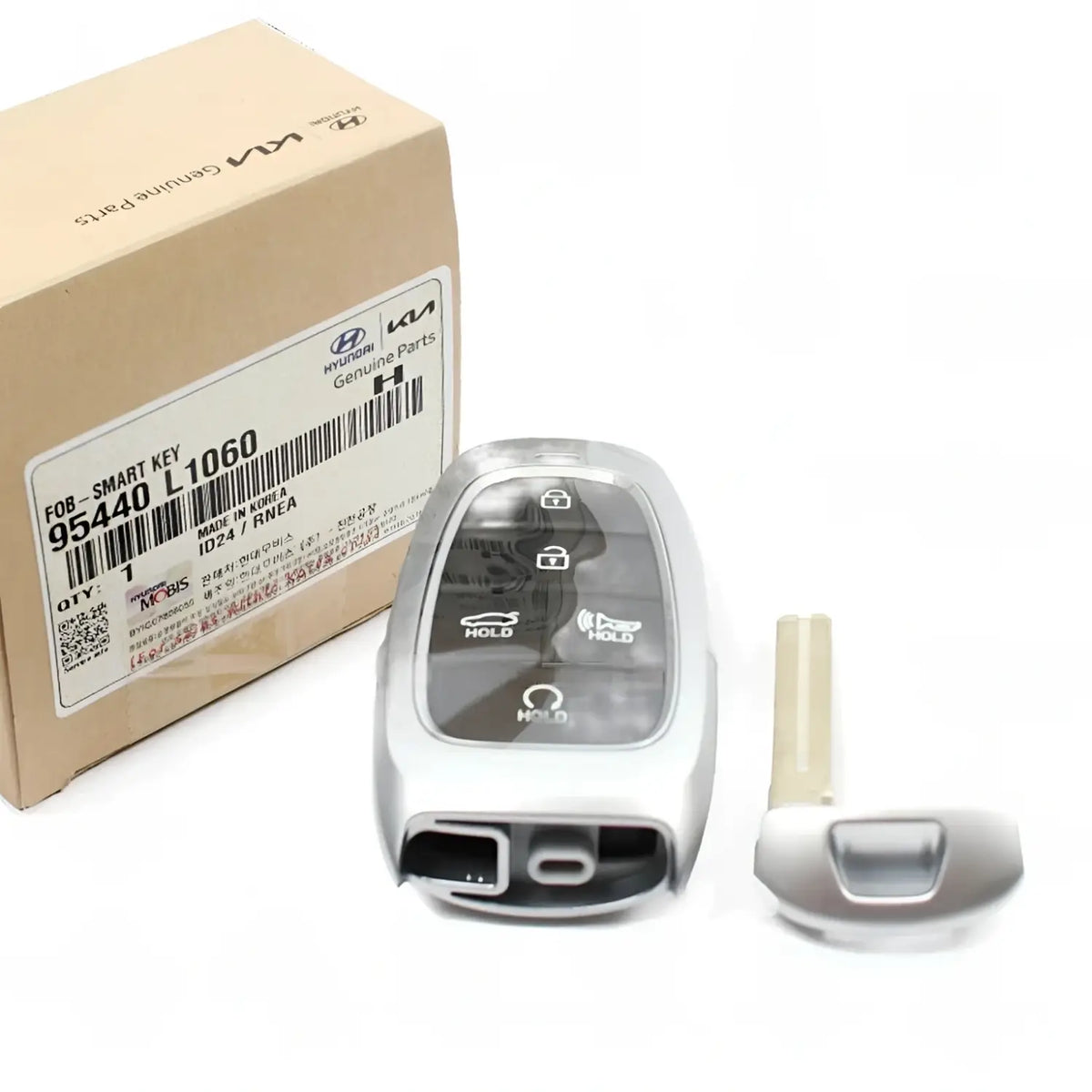 Genuine 95440L1060 FOB Keyless Entry Remote & Uncut Key For Hyundai Sonata 20-21