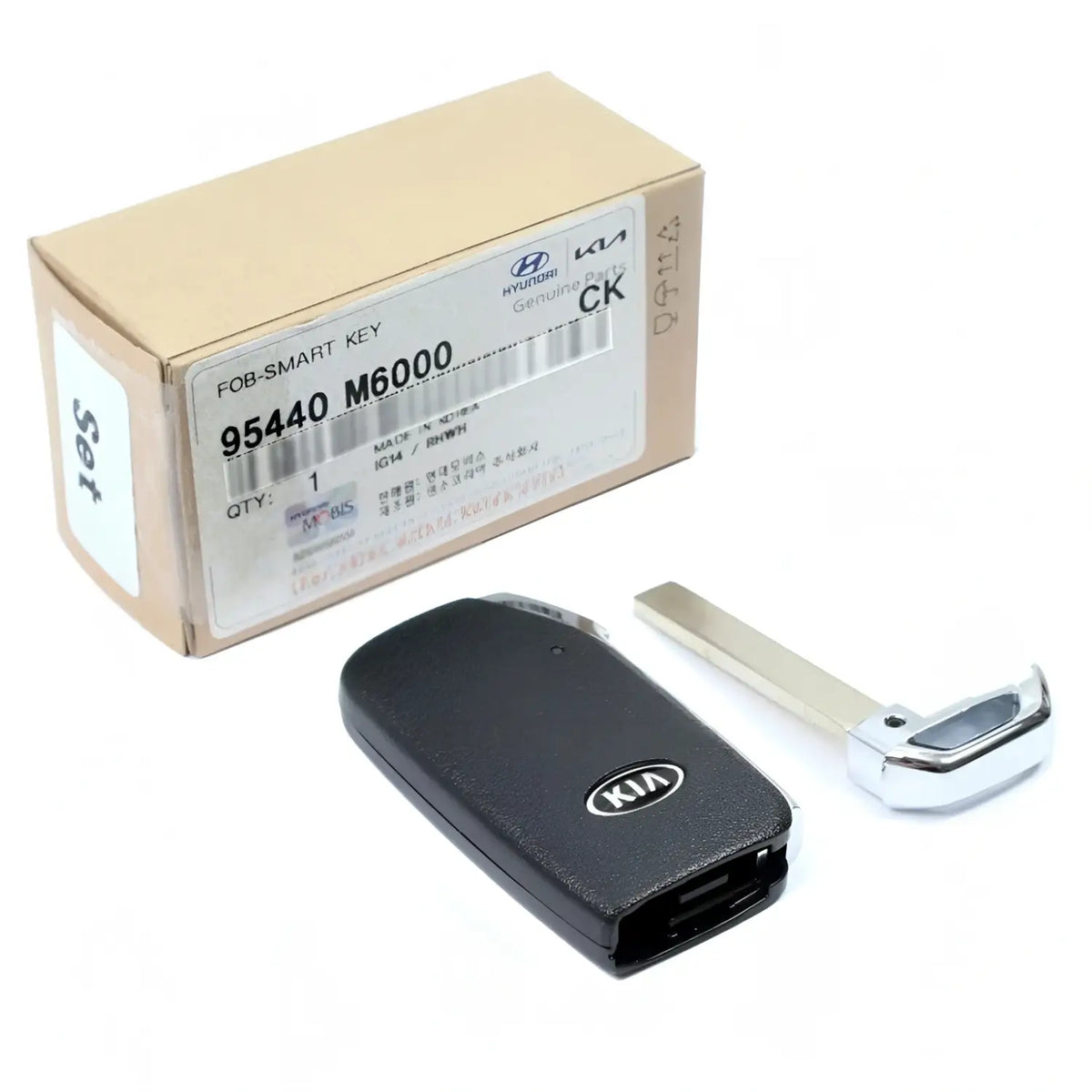 Genuine 95440M6000 FOB Keyless Entry Remote & Uncut Key For Kia Forte 2019-2021