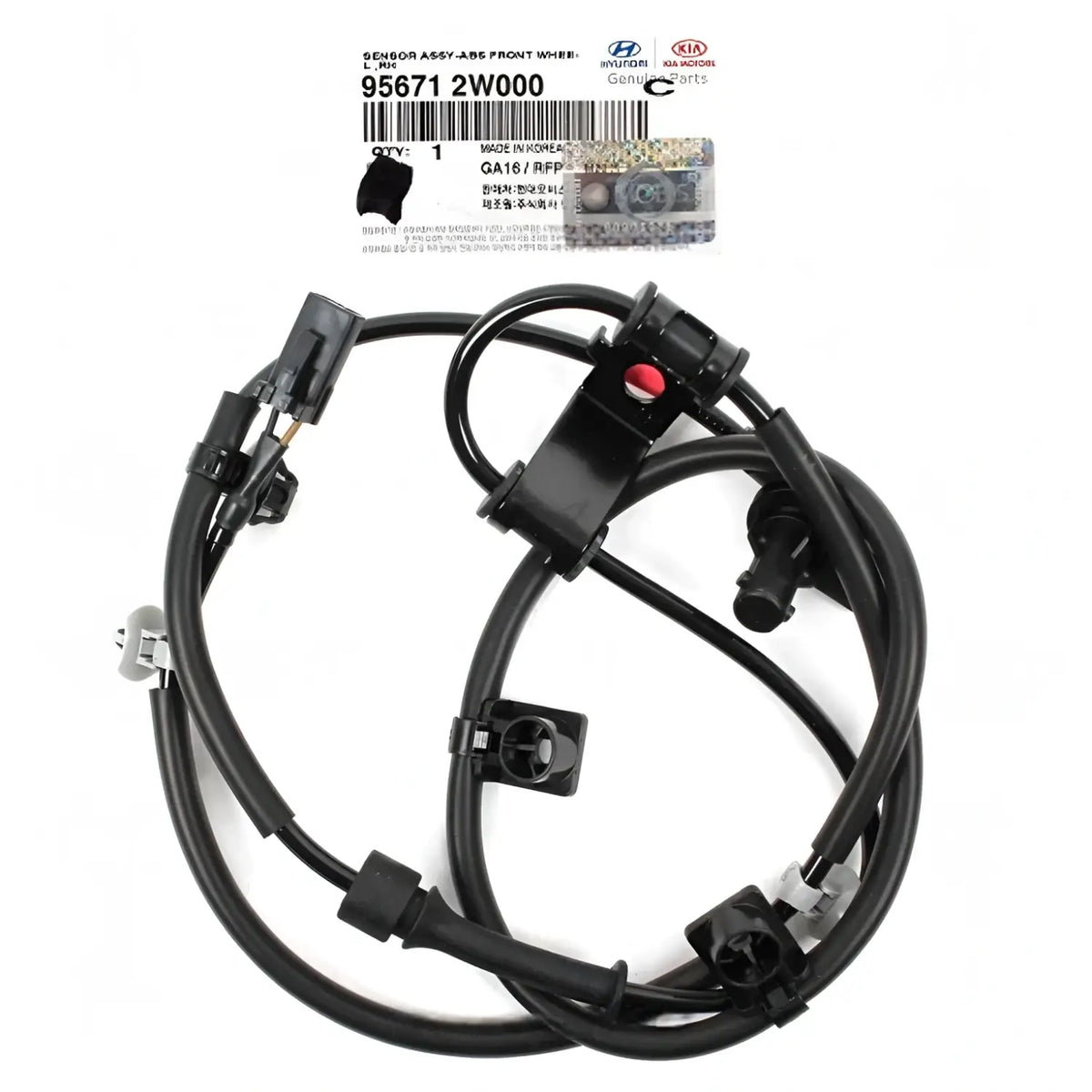 Genuine 956712W000 ABS Wheel Speed Sensor Front Right For Santa Fe Sorento 13-19