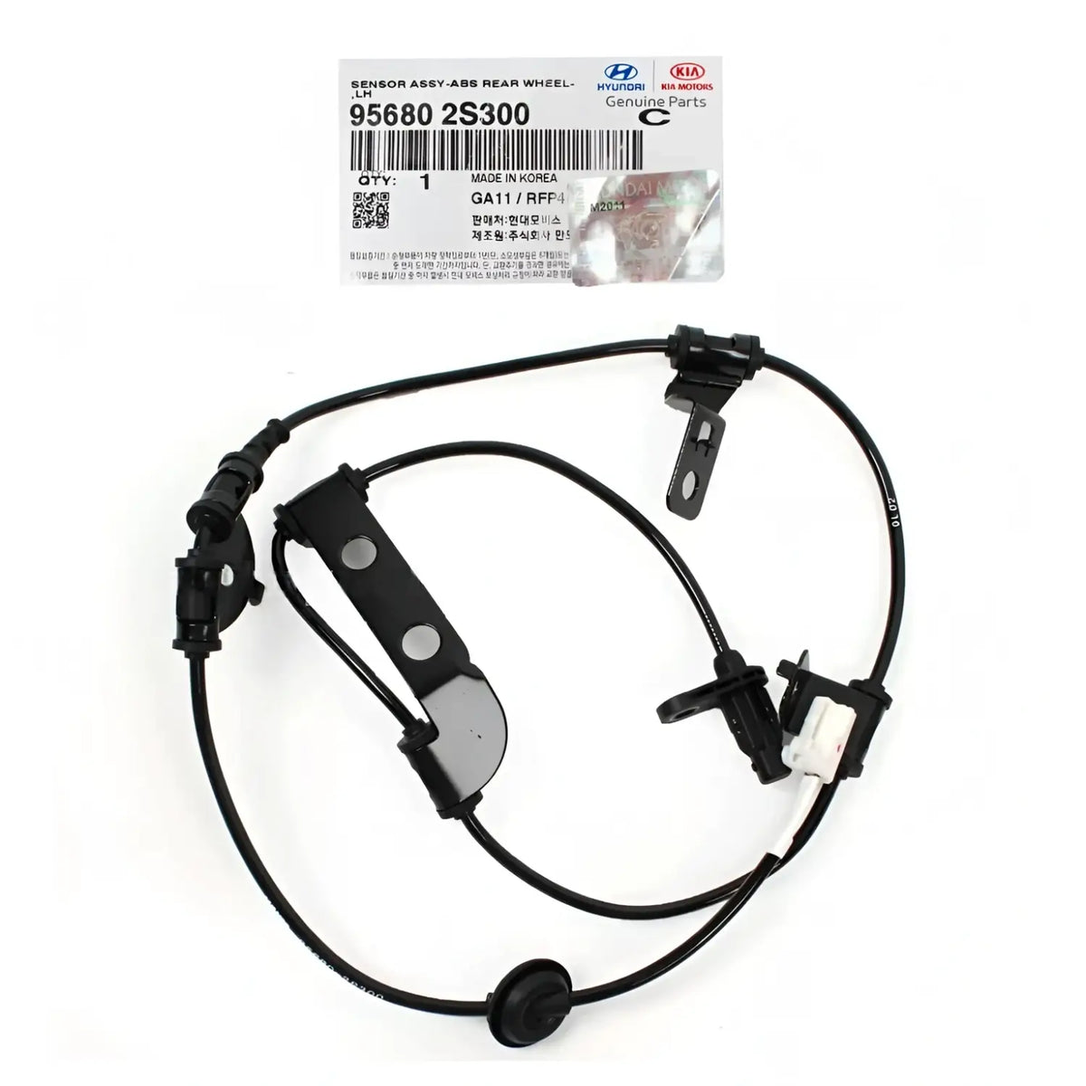 Genuine 956802S300 ABS Wheel Speed Sensor Rear Left 2WD Sportage Tucson 2011-2015
