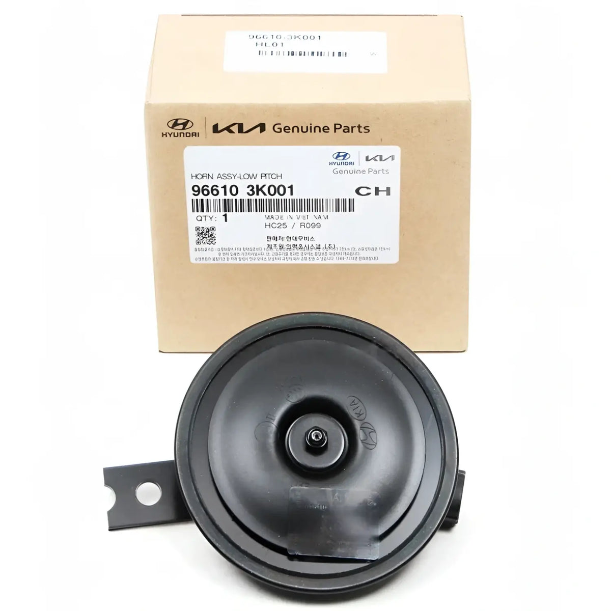 Genuine 966103K001 Horn Low Pitch For Hyundai Elantra Genesis Coupe 2001-2016