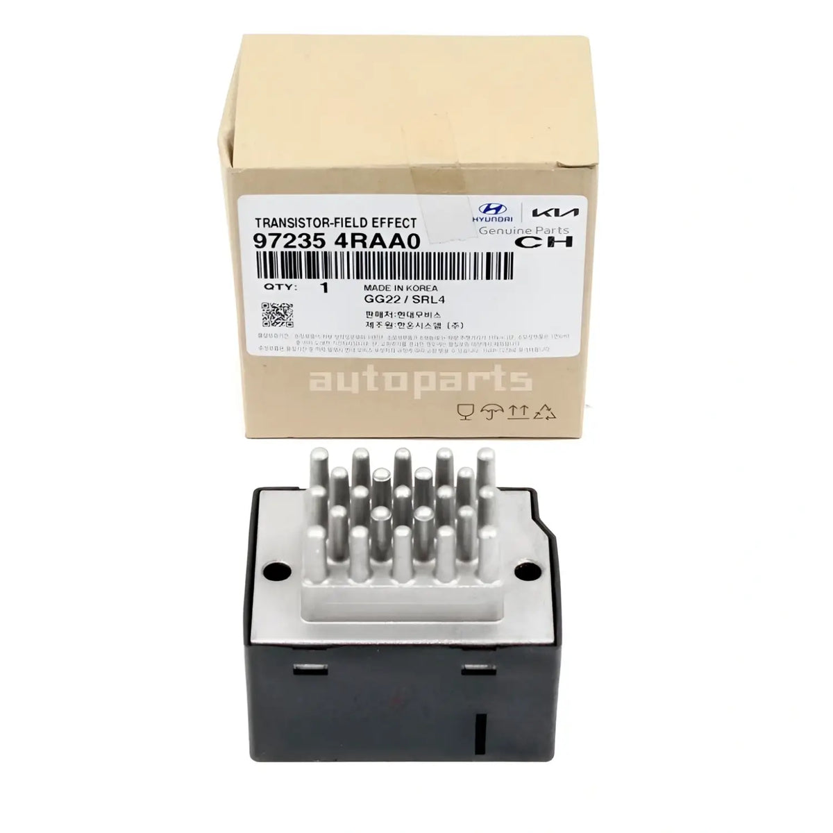 Genuine 972354RAA0 Blower Motor Resistor For Sonata Optima Hybrid 2011-2015