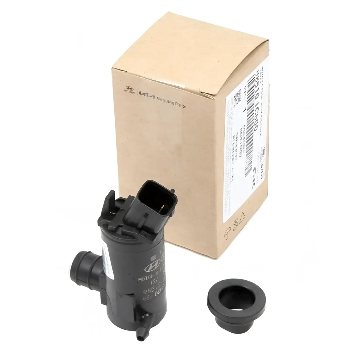 Genuine 985101C500 Windshield Washer Motor & Pump For Hyundai Accent 2011-2014