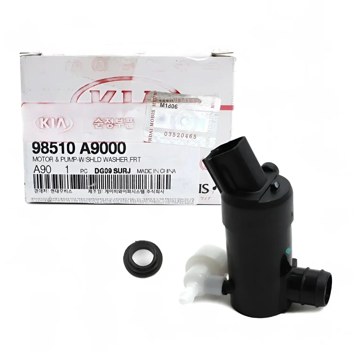 Genuine 98510A9000 Windshield Washer Motor & Pump For Kia Sorento 2016-2020