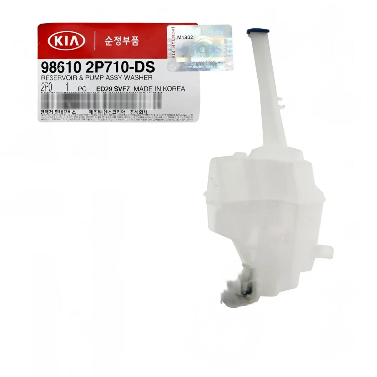 Genuine 986102P710 Wiper Washer Windshield Reservoir For Kia Sorento 2014-2015