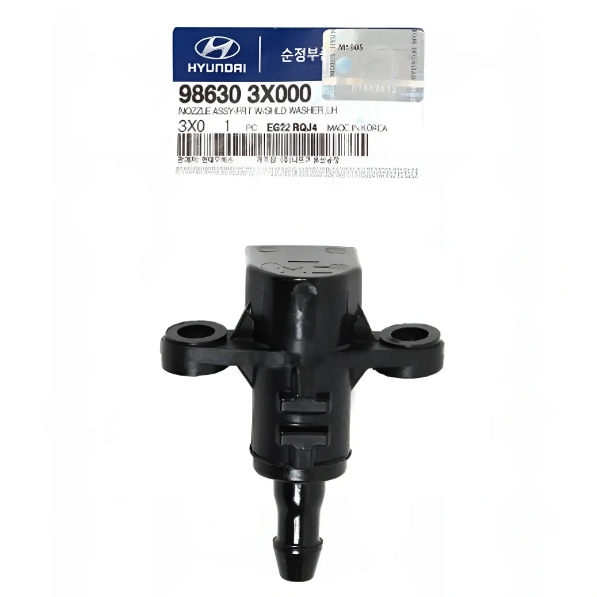 GENUINE 986303X000 WIPER WASHER NOZZLE SPRAY LEFT FOR ELANTRA FORTE RIO 2011-2018