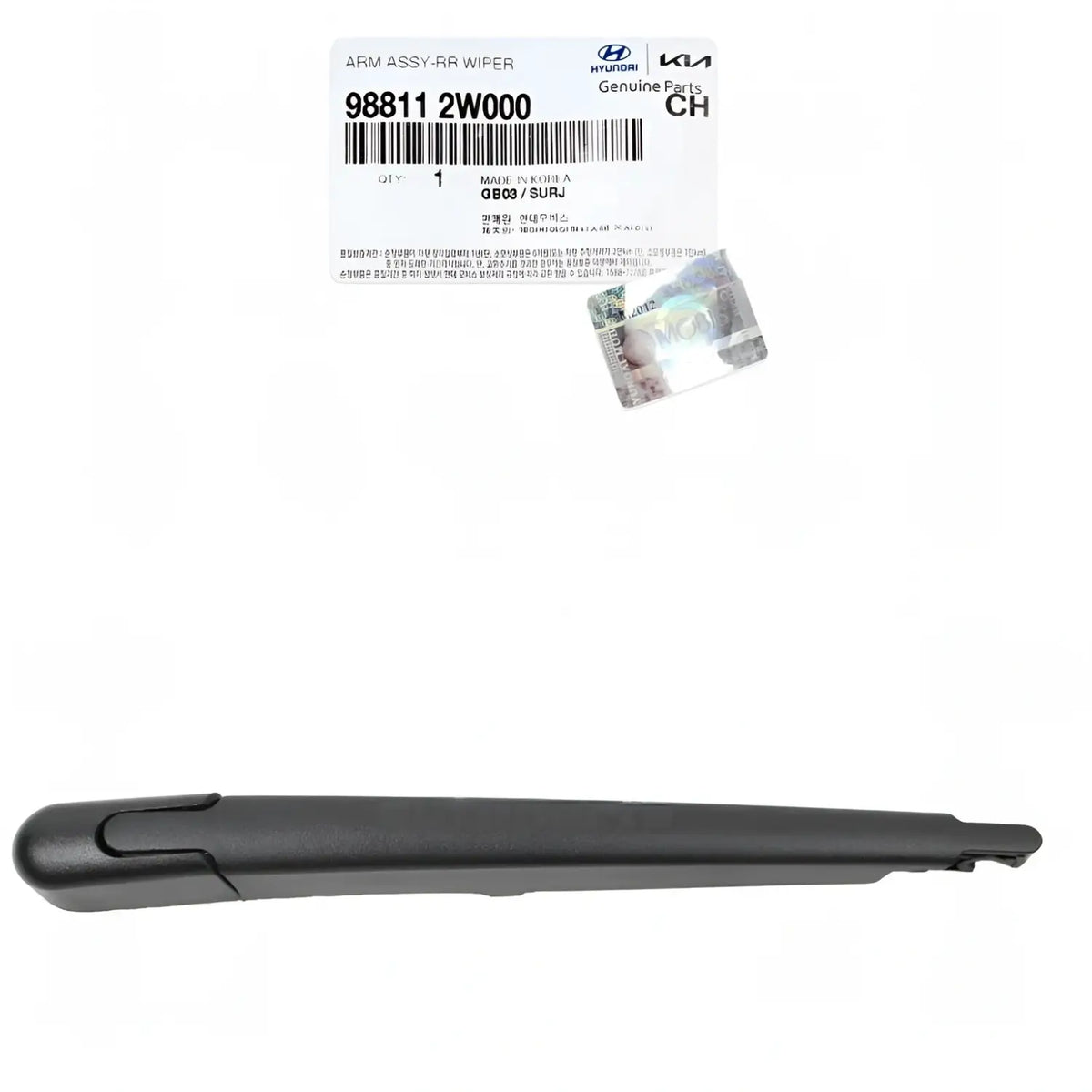 Genuine 988112W000 Rear Wiper Arm For Sedona 2015-2021 Telluride 2020-2021