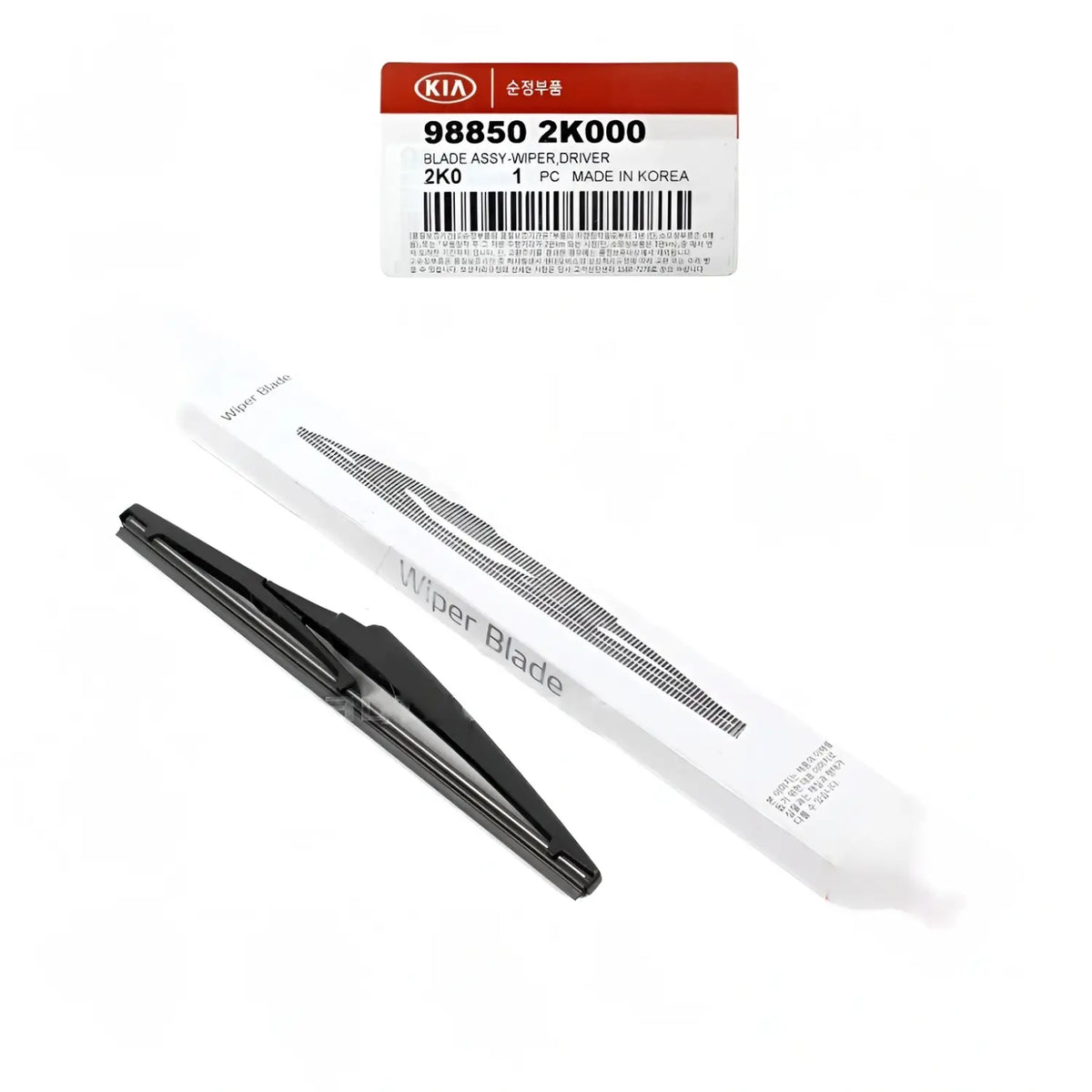 Genuine 988502K000 Rear Wiper Blade For Accent Kia Rio Sorento Soul 2010-2018