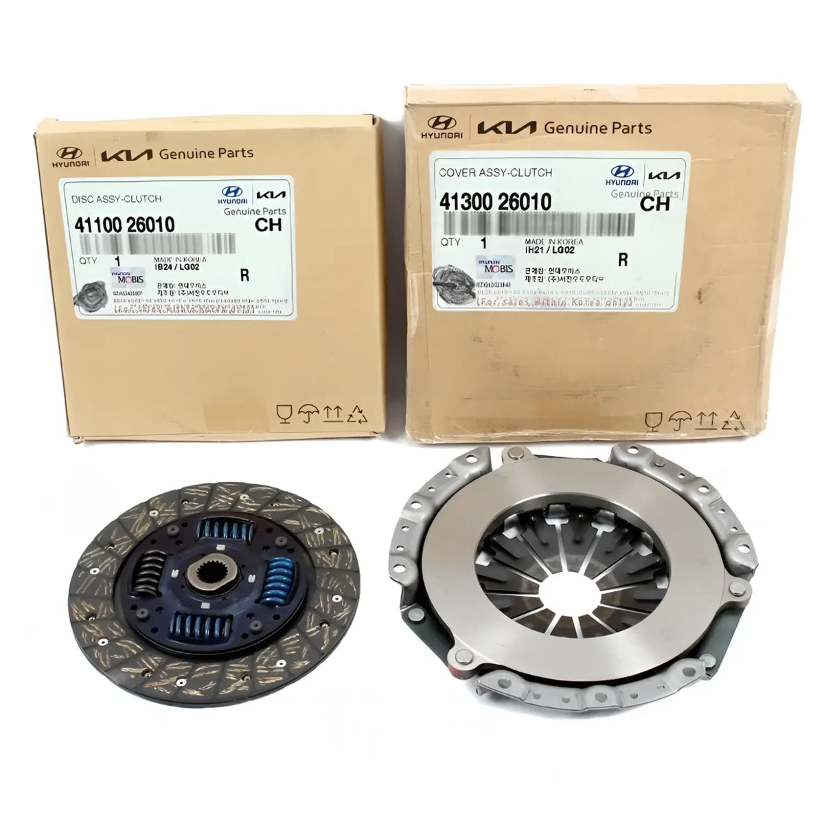 Genuine Clutch Disc & Cover Plate Kit For Accent Veloster Rio 1.6L 2012-2015