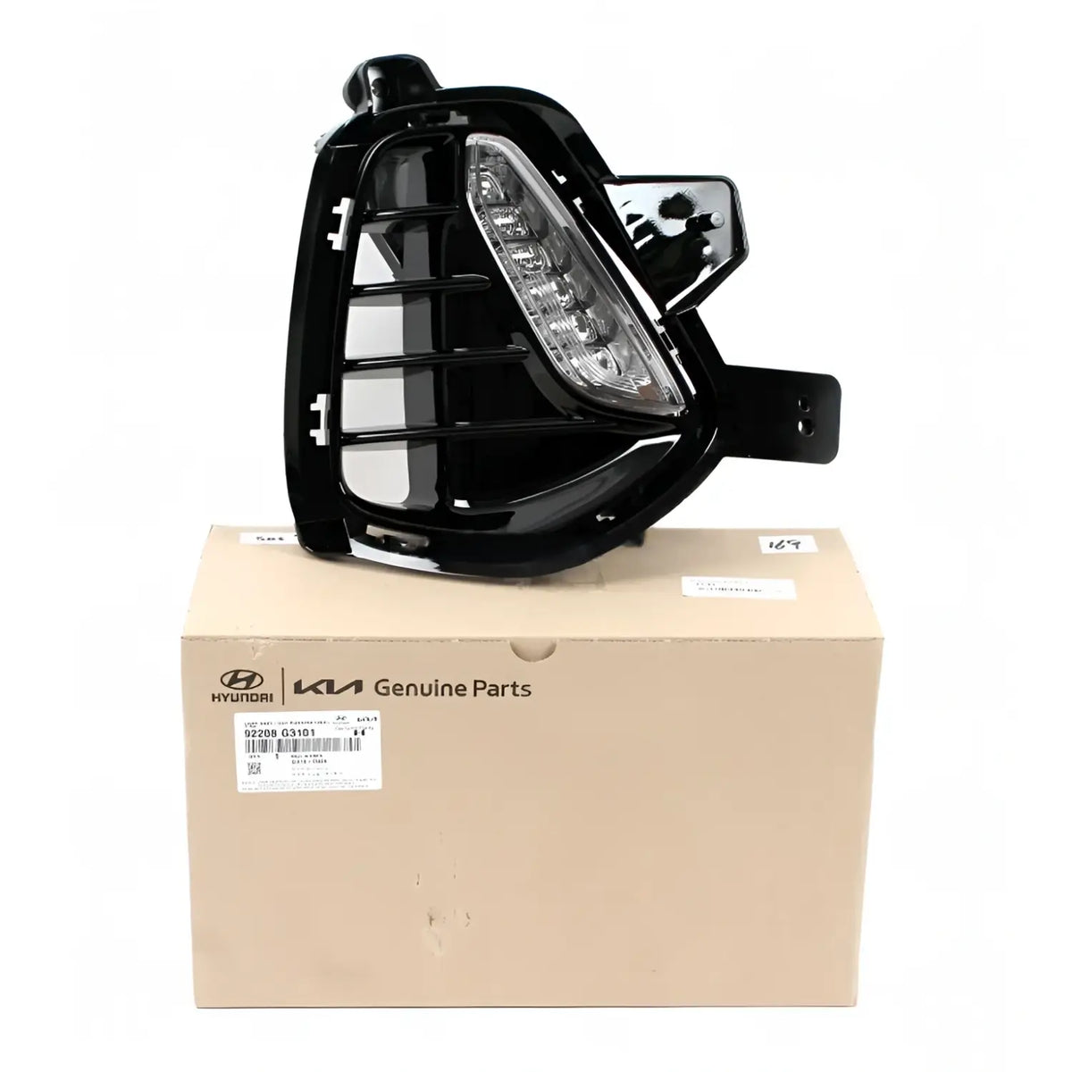 Genuine DRL Fog Lamp & Cover 2EA Right Passenger For Hyundai Elantra GT 2018-2020