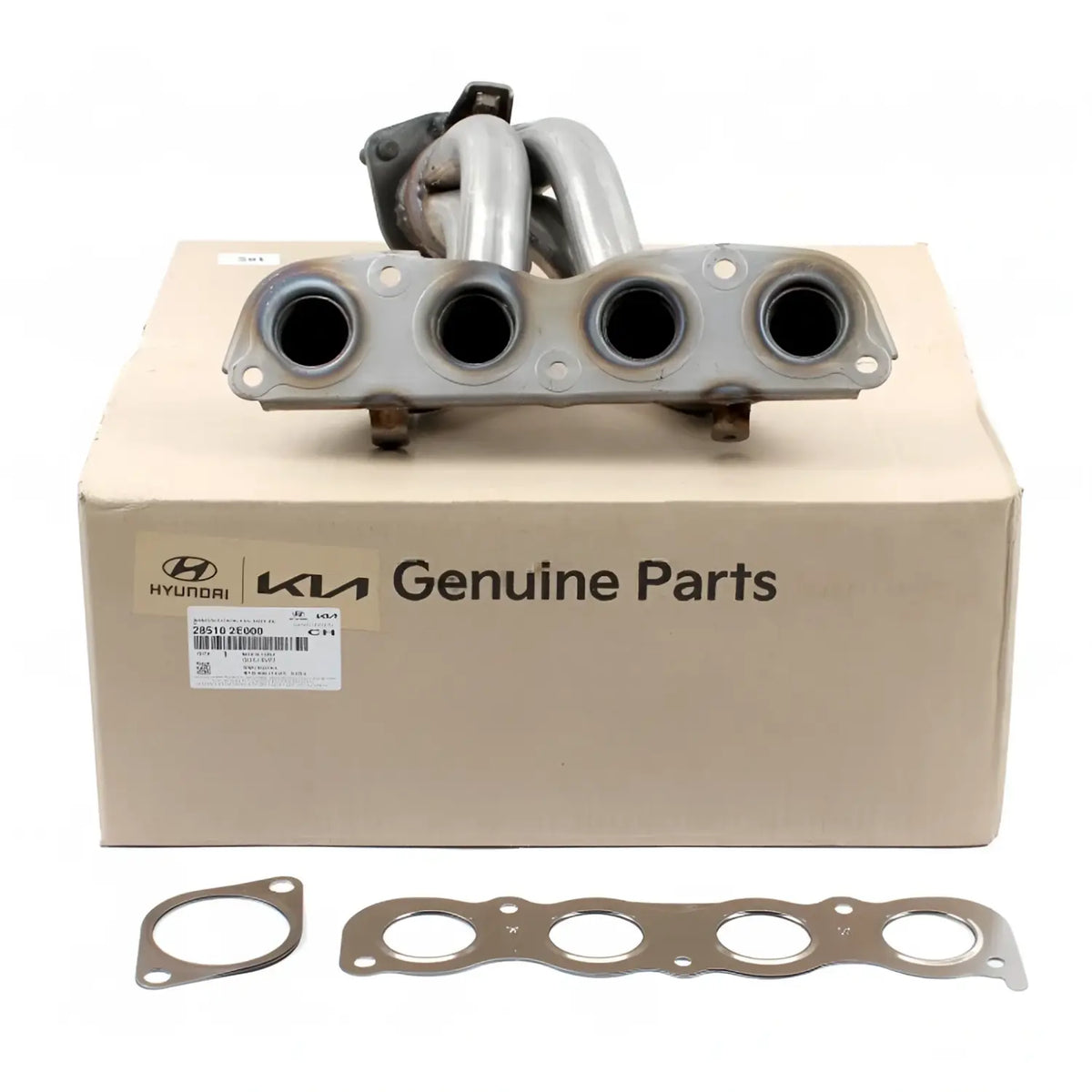 Genuine Exhaust Manifold & Gaskets 3pcs - 1set For Elantra Forte Soul 2012-2018