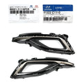 Genuine Fog Lamp Light Cover Bezel Left Right 2EA For Hyundai Sonata 2015-2017