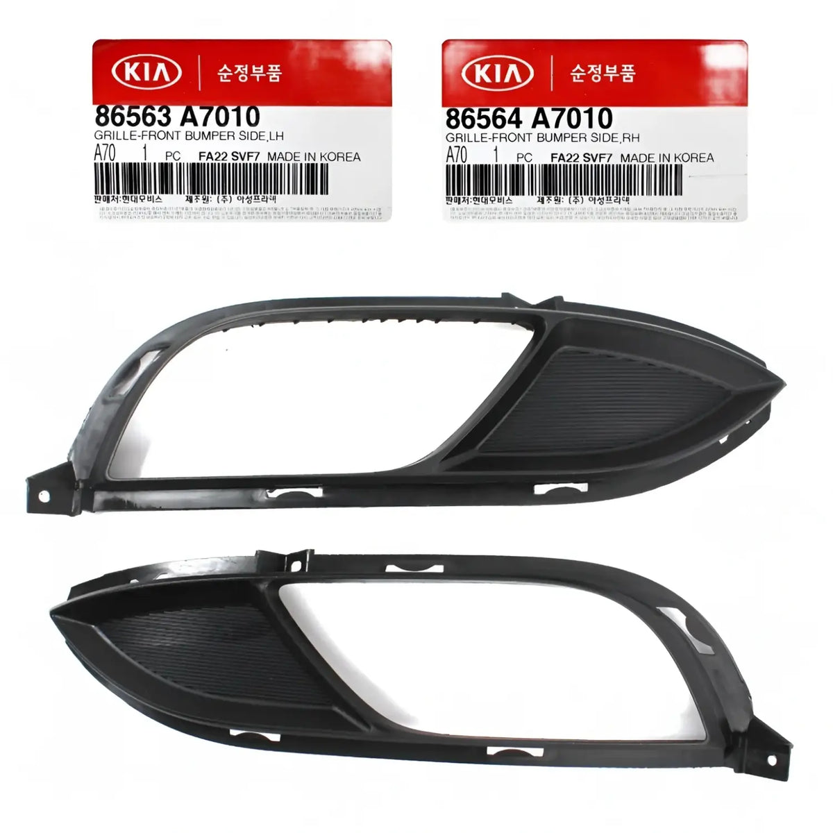Genuine Fog Lamp Light Cover Left Right 2EA 1SET For Kia Forte Forte5 2014-2016