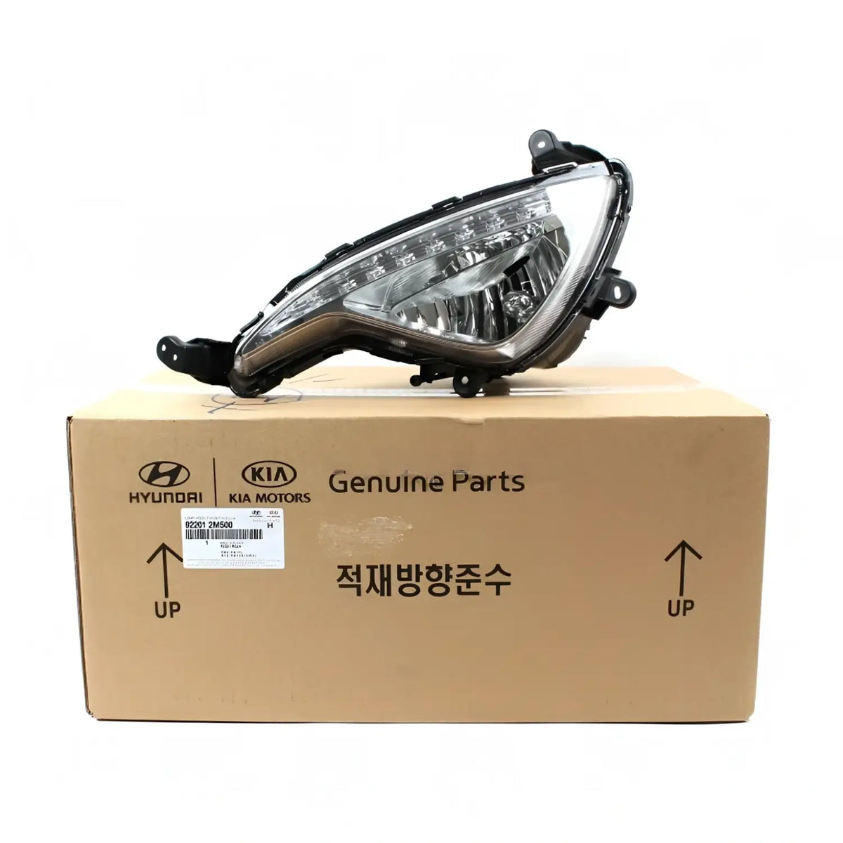 Genuine Fog Lamp Light with O LED LEFT DRIVER For Hyundai Genesis Coupe 2013-2016