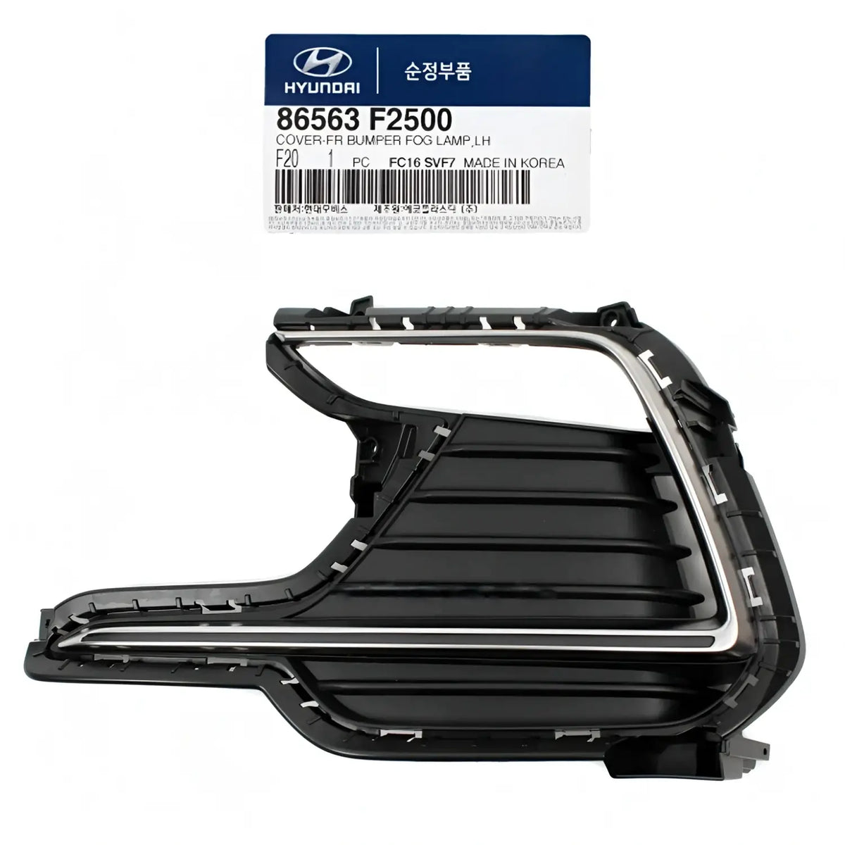 Genuine Fog Light Cover Bezel Left Driver For Hyundai Elantra 1.6L Turbo 2017-2019