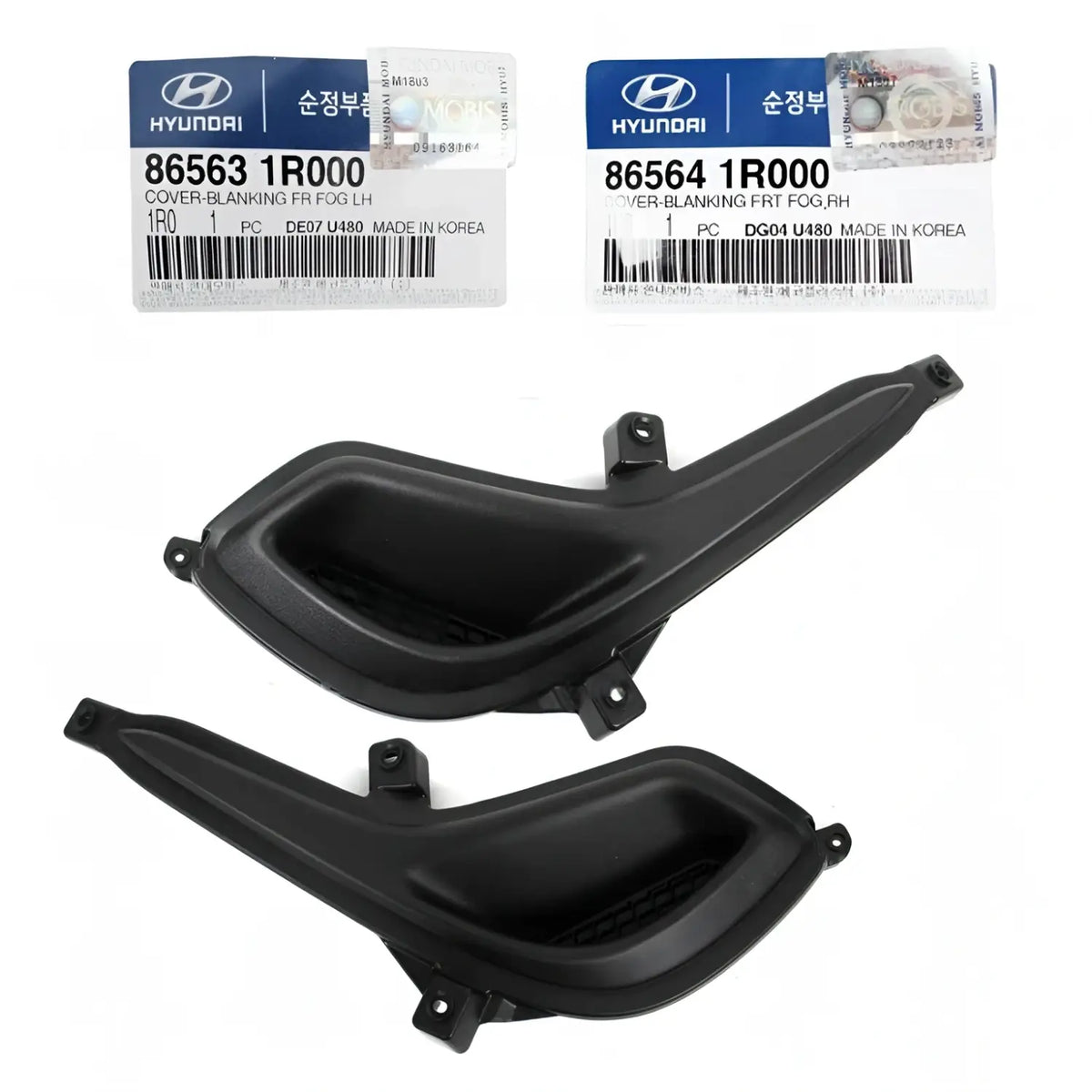 Genuine Fog Light Lamp Cover Front Left Right 2EA 1SET For Hyundai Accent 12-17