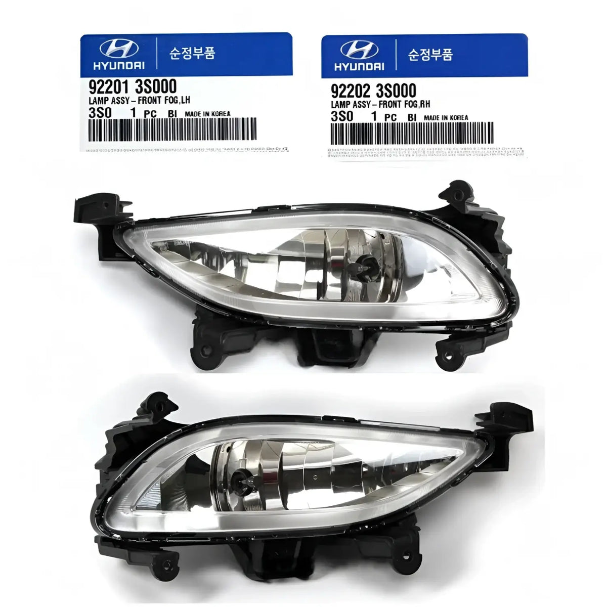 Genuine Fog Light Lamp Left Right 2EA For Hyundai Sonata YF 2010-2014