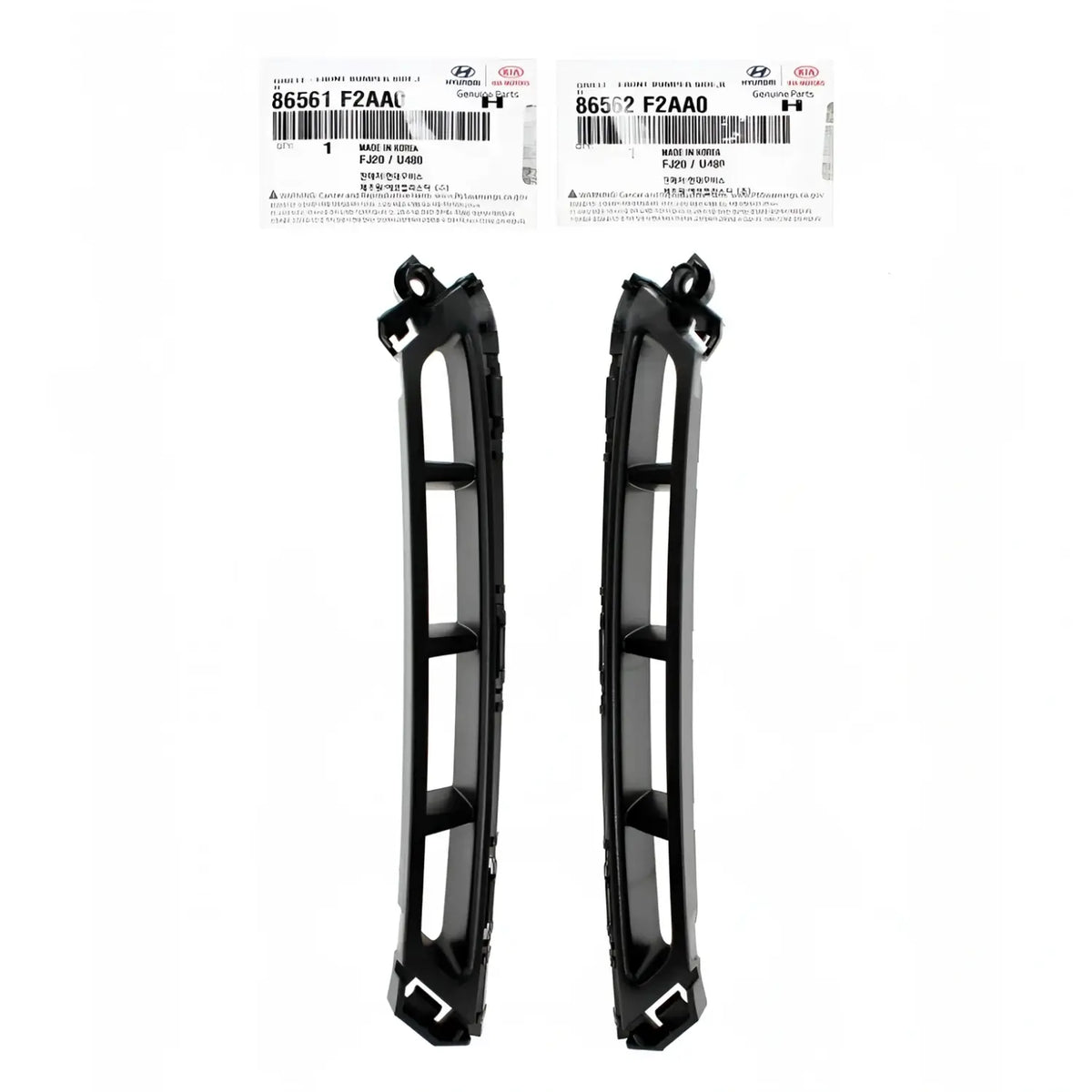 Genuine Front Bumper Air Grille Curtain Left Right 2EA For Elantra Sedan 2019-2020