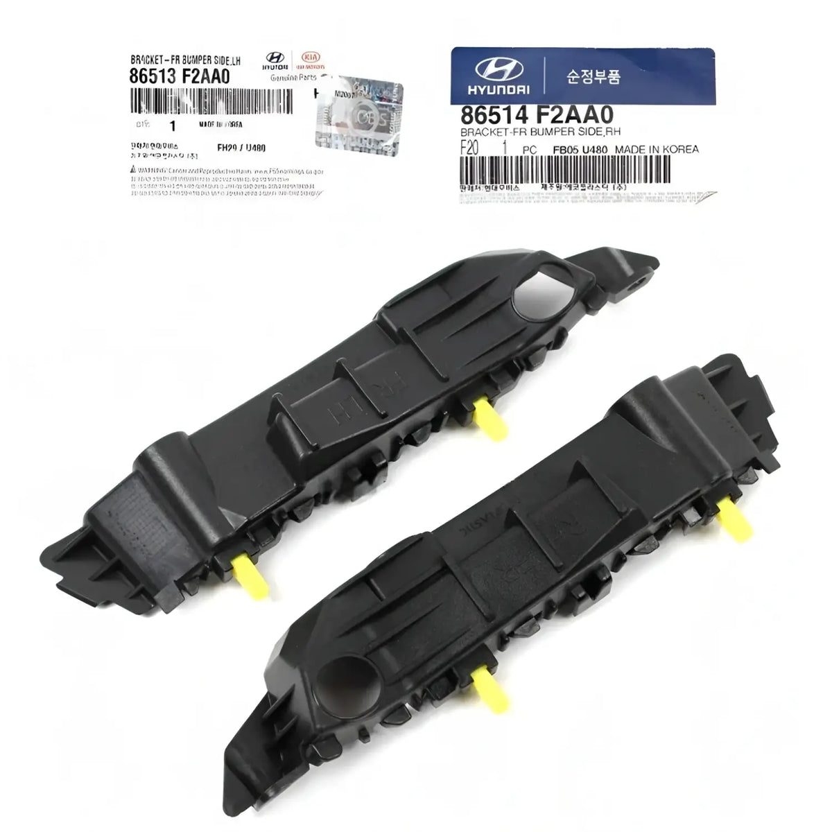 Genuine Front Bumper Bracket Left Right 2EA 1SET For Hyundai Elantra 2019-2020